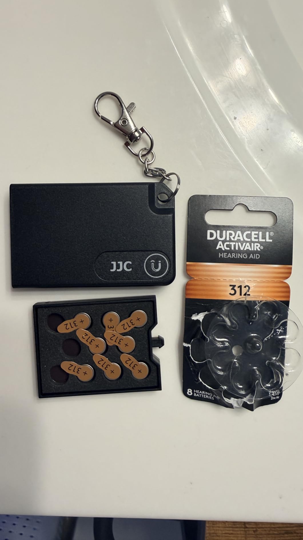 Portable Size 675 LR44 Battery Case Holder Storage, Pop-up Design Hearing Aid Batteries Case for 6x P675 AG13 ZA675 PR44 P675 675P A675P 675CI,ZeniPower Cochlear Implant Batteries Holder, No Batteries customer photo 1