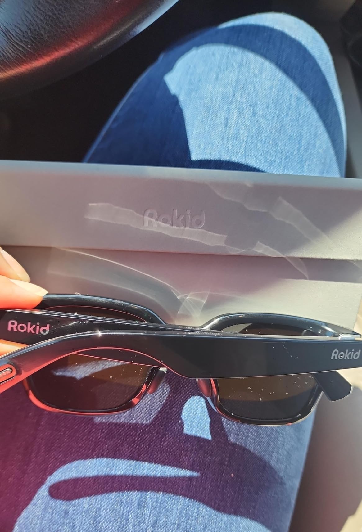 Rokid 2026 AI Glasses Style smart Glasses with ChatGPT & Gemini, Real-time Translation, 12MP Camera, Open-Ear Audio, Voice-Controlled Assistant, Hands-Free Calls, Productivity for Travel(no Display) customer photo 2