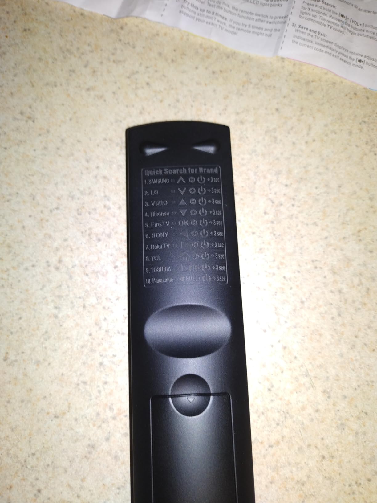 Large Button Universal TV Remote Control for Seniors, Easy to Use Simple Remote for TV, Large Buttons and Clear Layout, Ideal Universal TV Remote for Elderly and Low Vision Users customer photo 1