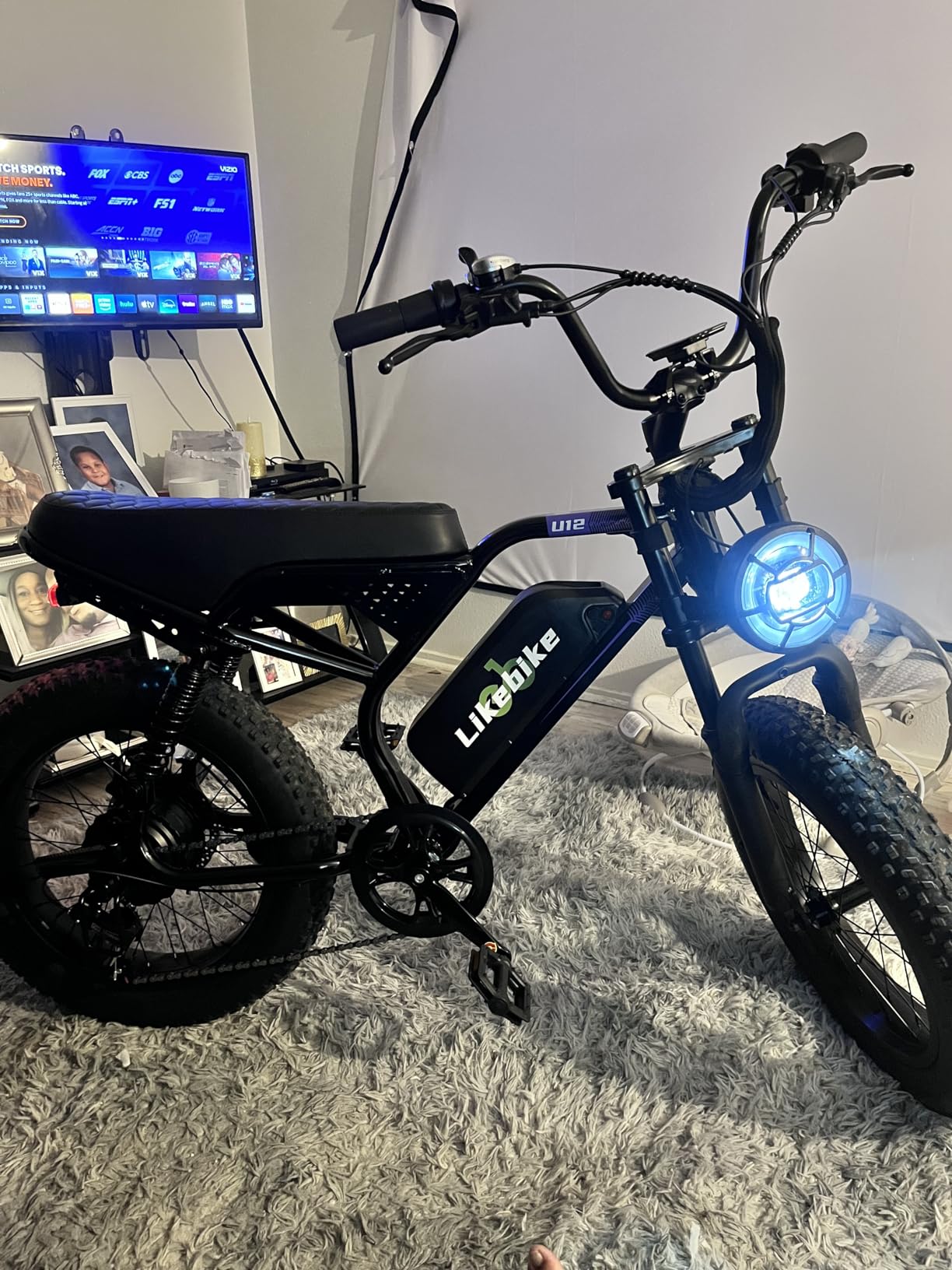 Likebike U12 Electric Bike for Adults, 2000W Peak 32MPH 20