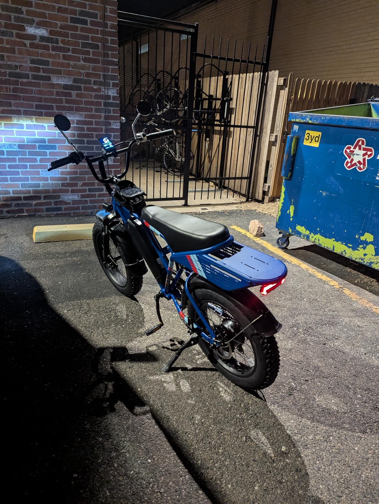 Jasion RetroVolt Electric Bike for Adults, 2000W/3000W Peak - 30/38MPH Electric Dirt Bike, 48V-52V, 13AH/20AH Battery, 70/90Miles Max Range Electric Motorcycle, 20'' X 4'' Fat Tire All-Terrain E-Bike customer photo 2