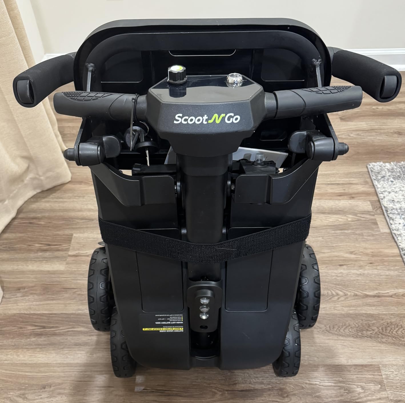 SCOOTNGO Mobility Scooters for Seniors & Adults 4 Wheel Travel Mobility Scooter Airline Approved with Two Batteries, Lightweight, Foldable, No Assembly Needed (Silver Grey, Dual Batteries) customer photo 1