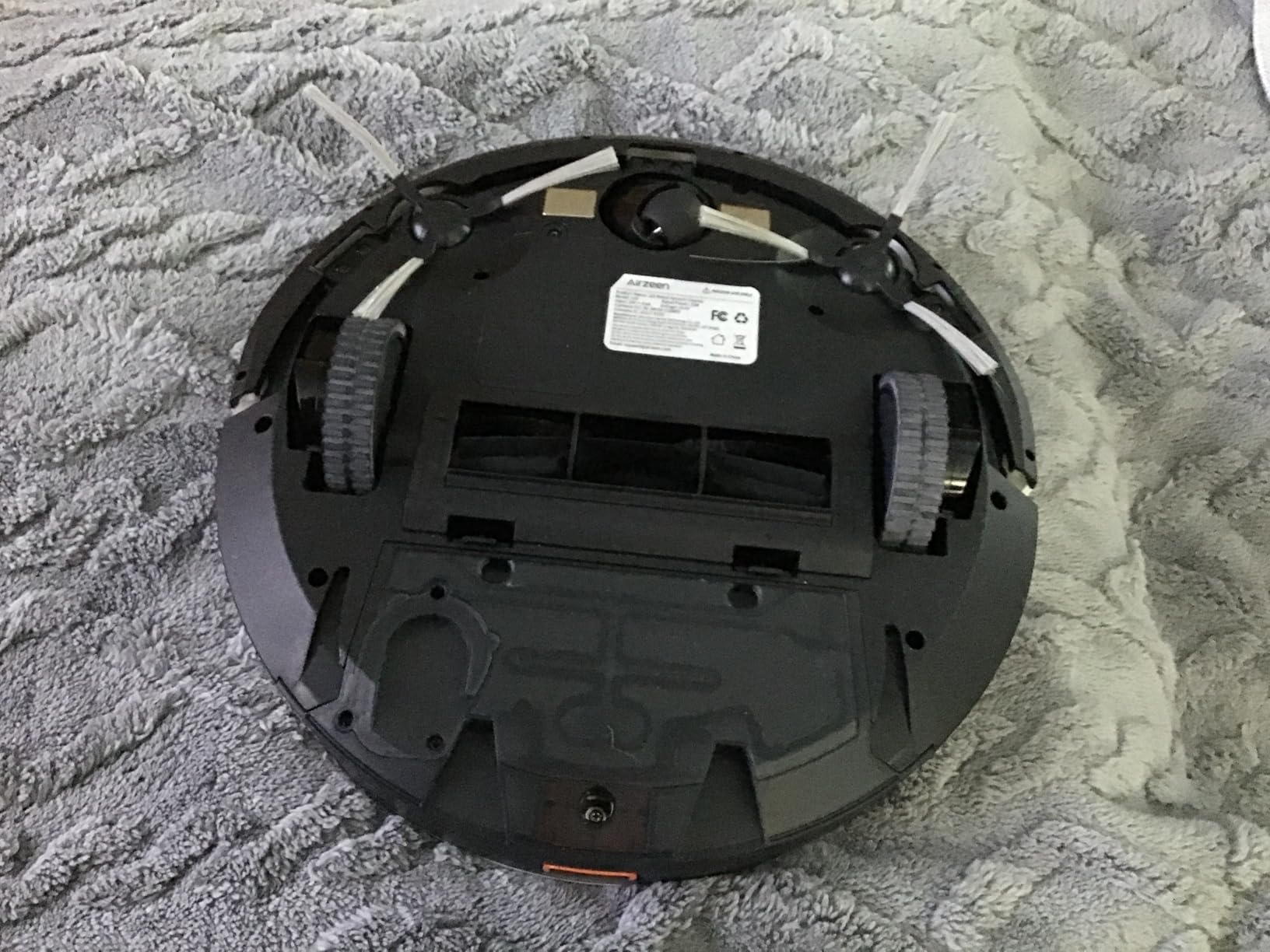 Airzeen Robot Vacuum and Mop - 4000Pa Powerful Suction, APP/Alexa Control, 3-in-1 Cleaning Solution with Auto Self-Charging, Perfect for Pet Hair, Carpets, and Hard Floors customer photo 2