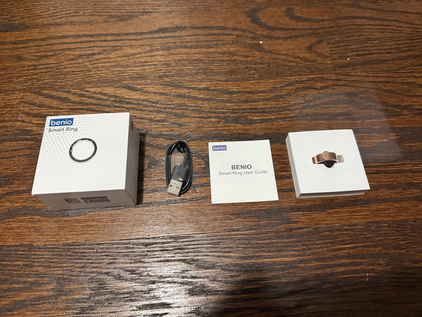 BENIO Gen 2 Smart Ring for Women & Men, Heart Rate, Fitness Tracker with Sleep, Blood Oxygen Tracker, 5ATM Waterproof for iOS and Android, No Subscription customer photo 2