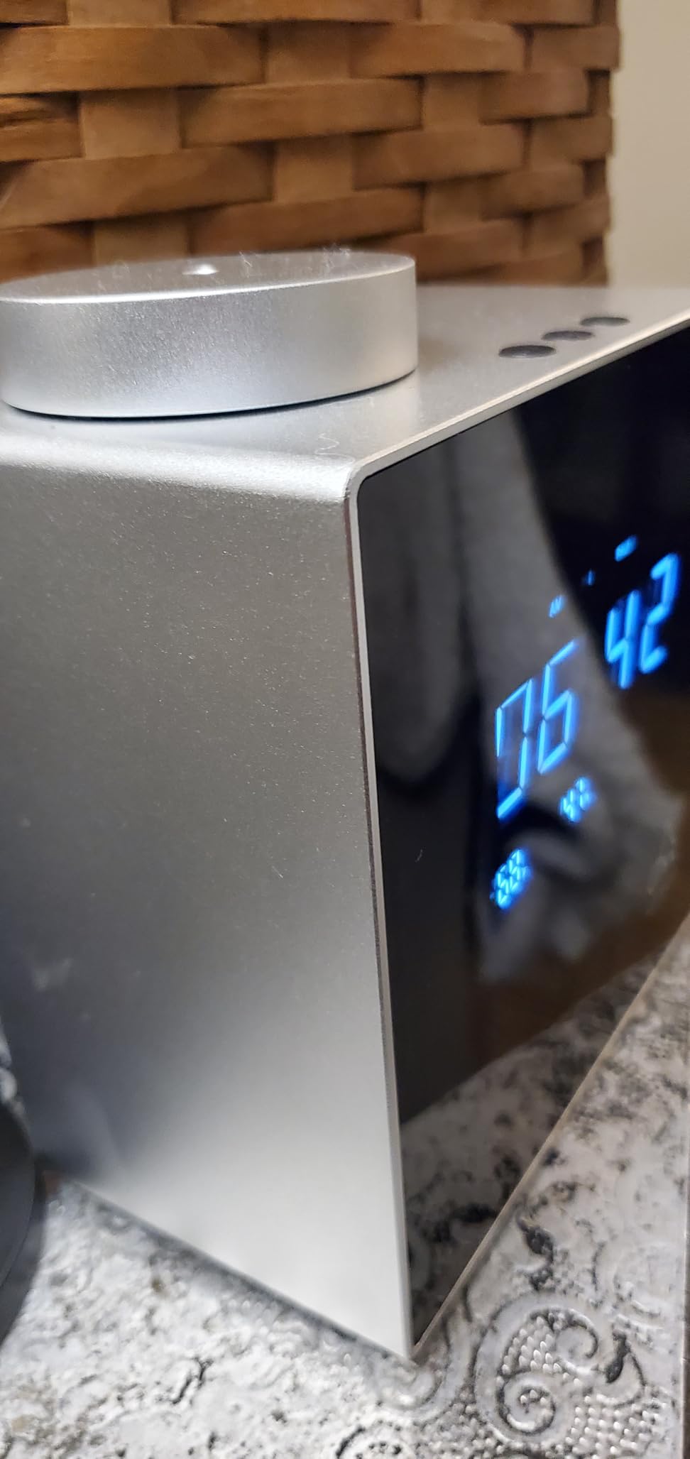2026 Smart Waterless Diffuser, 2000 Sq.Ft Cold Air Scent Diffuser with Clock & Environmental Display | 7 Fragrance Levels, 9 Timer Settings, Hotel Collection Diffuser for Home & Large Rooms customer photo 1