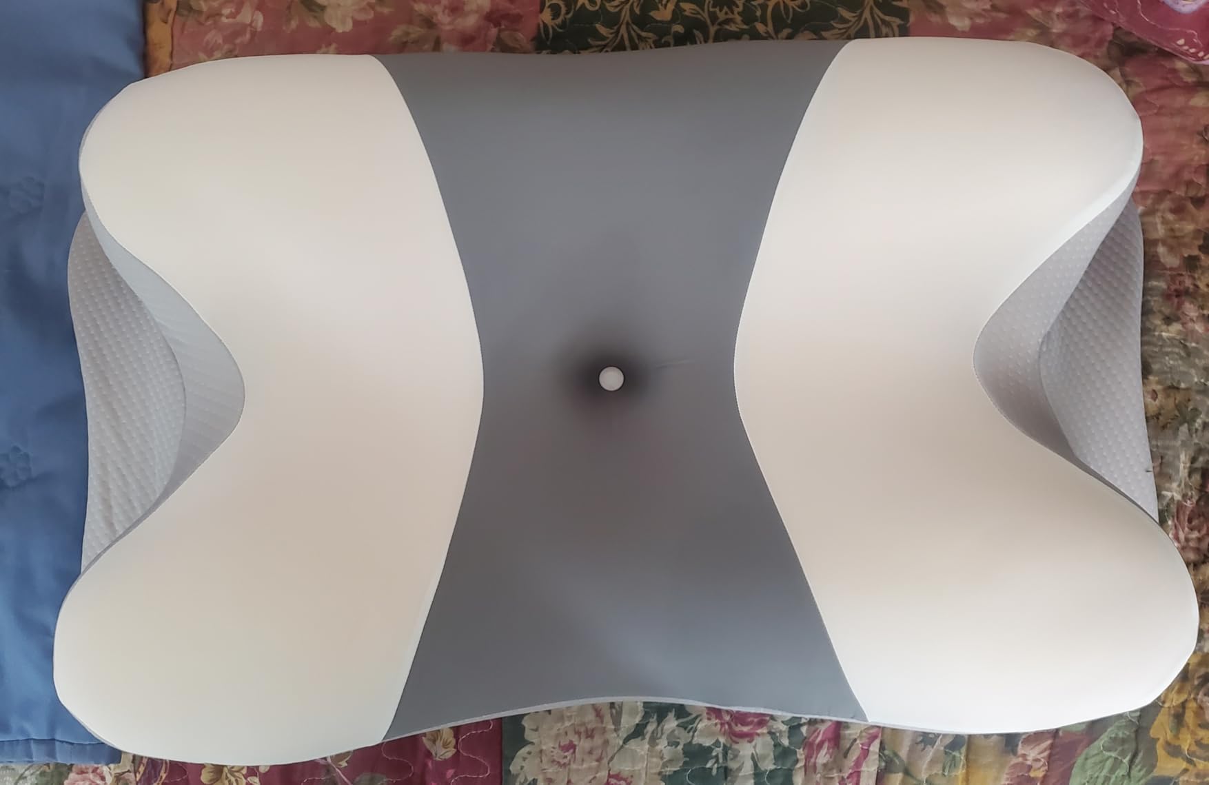 Cervical Neck Pillow for Pain Relief - Ergonomic Memory Foam Pillow for Sleeping, Contour Side Sleeper Pillow for Neck Support, Cooling Orthopedic Pillow Bed Pillow for Side Back Stomach Sleepers customer photo 1