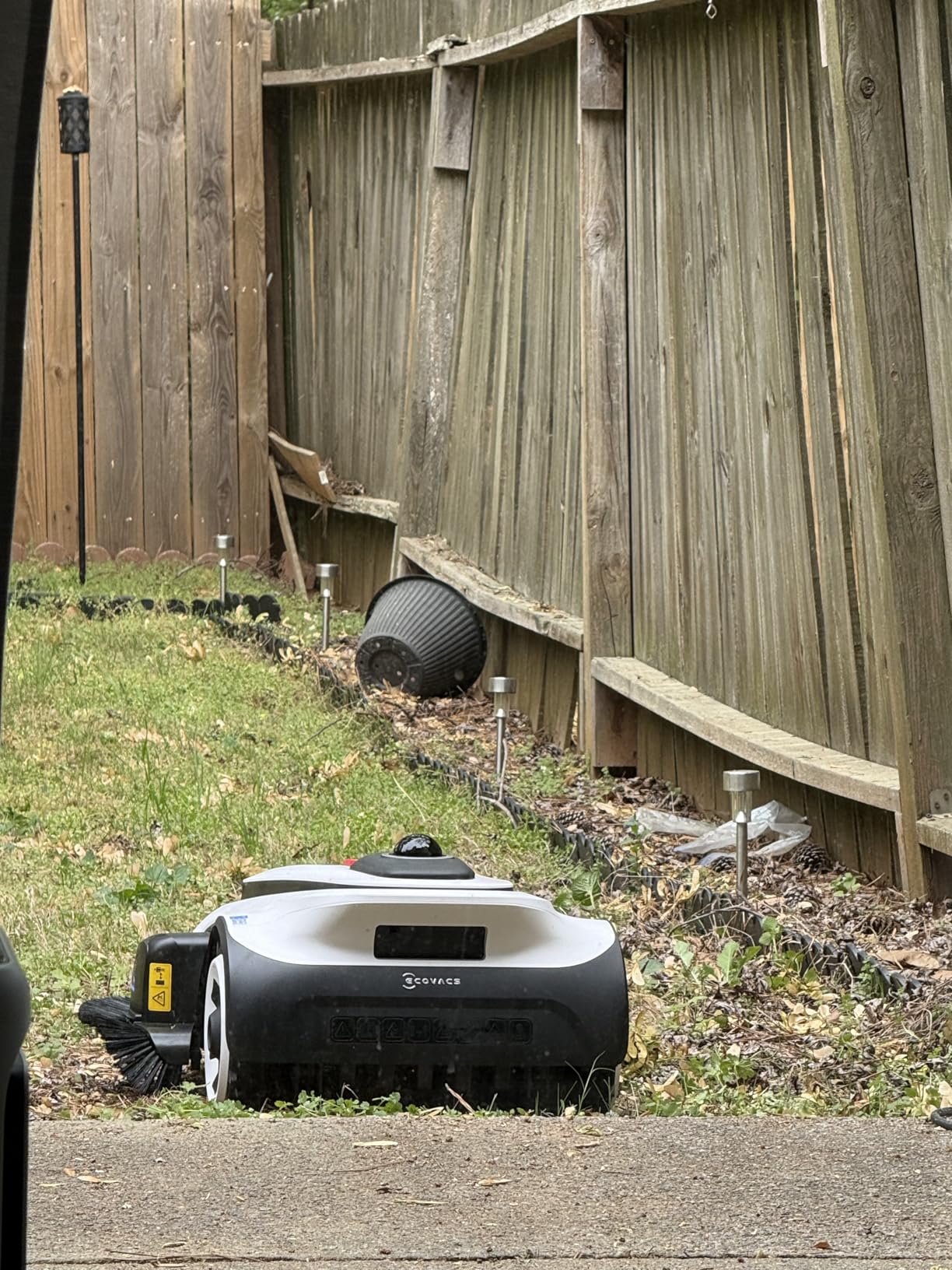 ECOVACS Goat A2000 LiDAR PRO Robotic Lawn Mower for Up to 1/2 Acre, Wire-Free with Dual-LiDAR Auto Mapping, Built-in TruEdge Edge Trimmer, AIVI 3D Obstacle Avoidance, Smart App Control customer photo 2