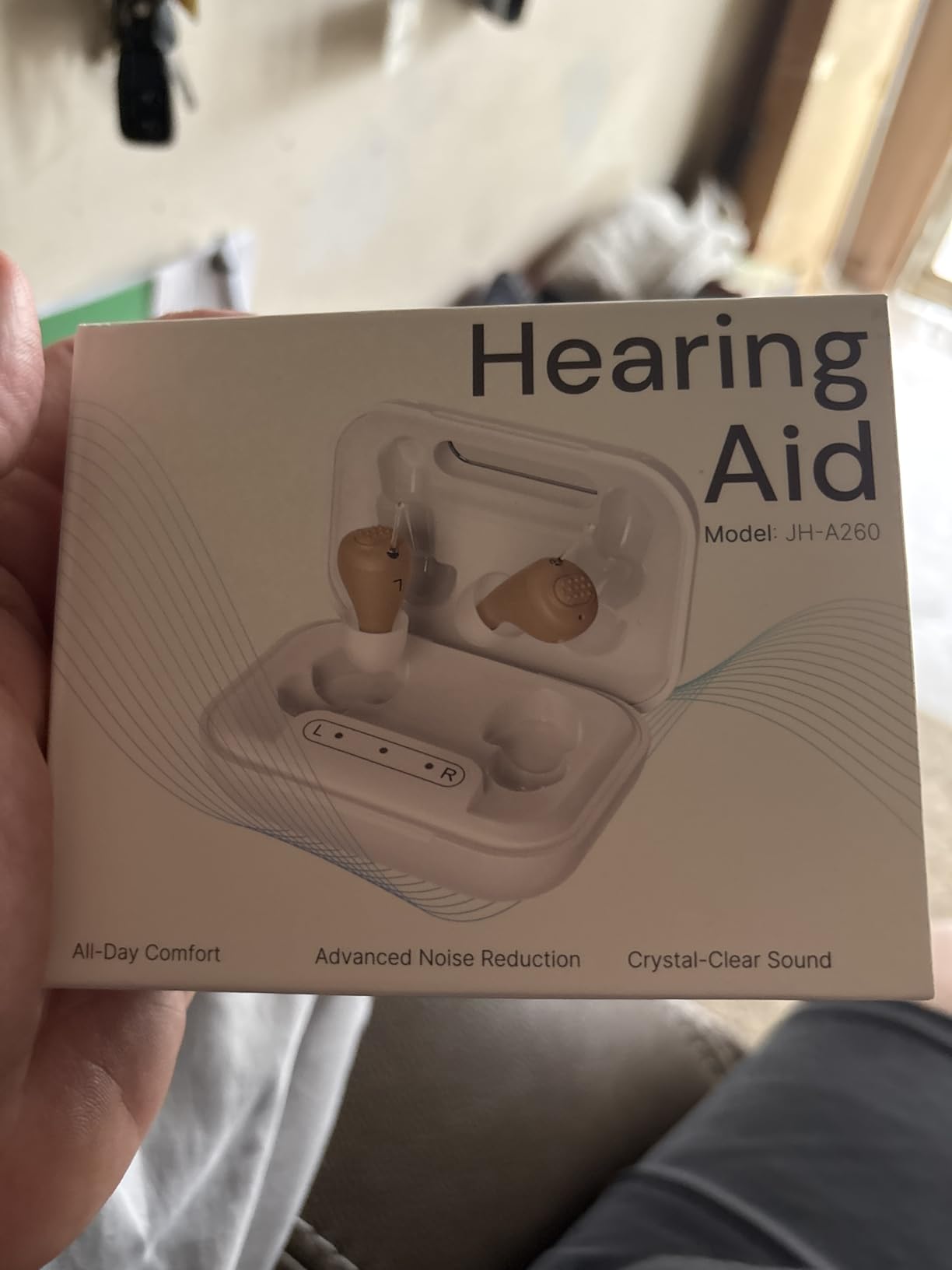 HEARO OTC Hearing Aids Rechargeable - Small CIC Invisible In-Ear Hearing Aid for Adults & Seniors | Mild to Moderate Hearing Loss | Smart Noise Reduction | No Prescription Required (Pair) customer photo 1