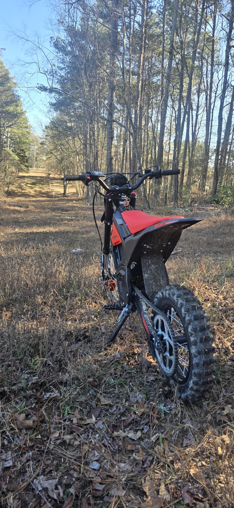 IN10 Electric Dirt Bike, 2600W 40MPH Electric-Motorcycle with 48V/23AH Battery Ebike, Full Hydraulic Brakes and Suspensions Mountain Off-Road E Dirt Bike, for Teens & Adults (Black) customer photo 1