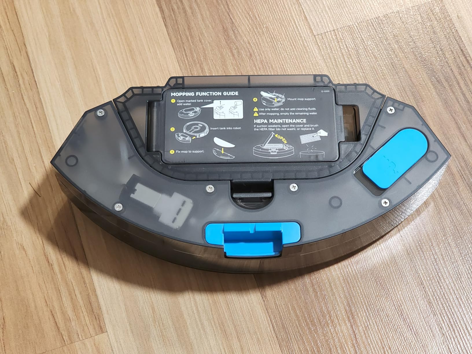Robot Vacuum and Mop Combo,5000Pa Robotic Vacuum Cleaner,180mins Runtime Vacuum Robot with App/Remote/Alexa Control, Ideal for Hard Floor/Carpet/Pet Hair, Self-Charge,Schedule Clean(UR1) customer photo 2