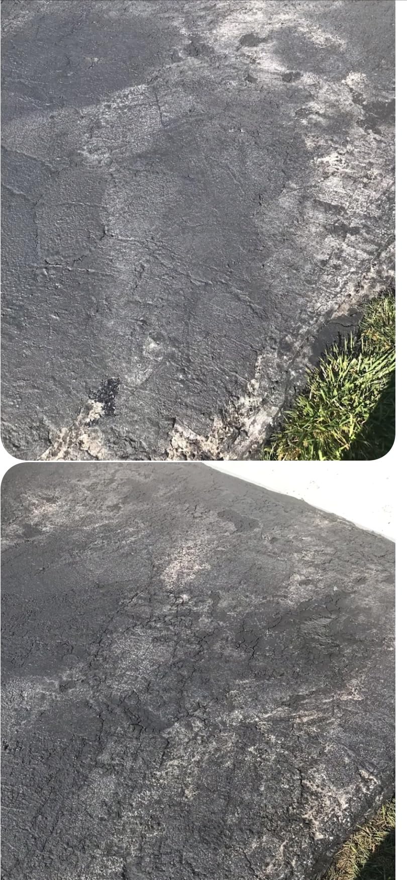 Liquid Rubber Driveway Restore - Highly Flexible Asphalt Coating Fills Cracks and Revitalize, 4 Gallon customer photo 2