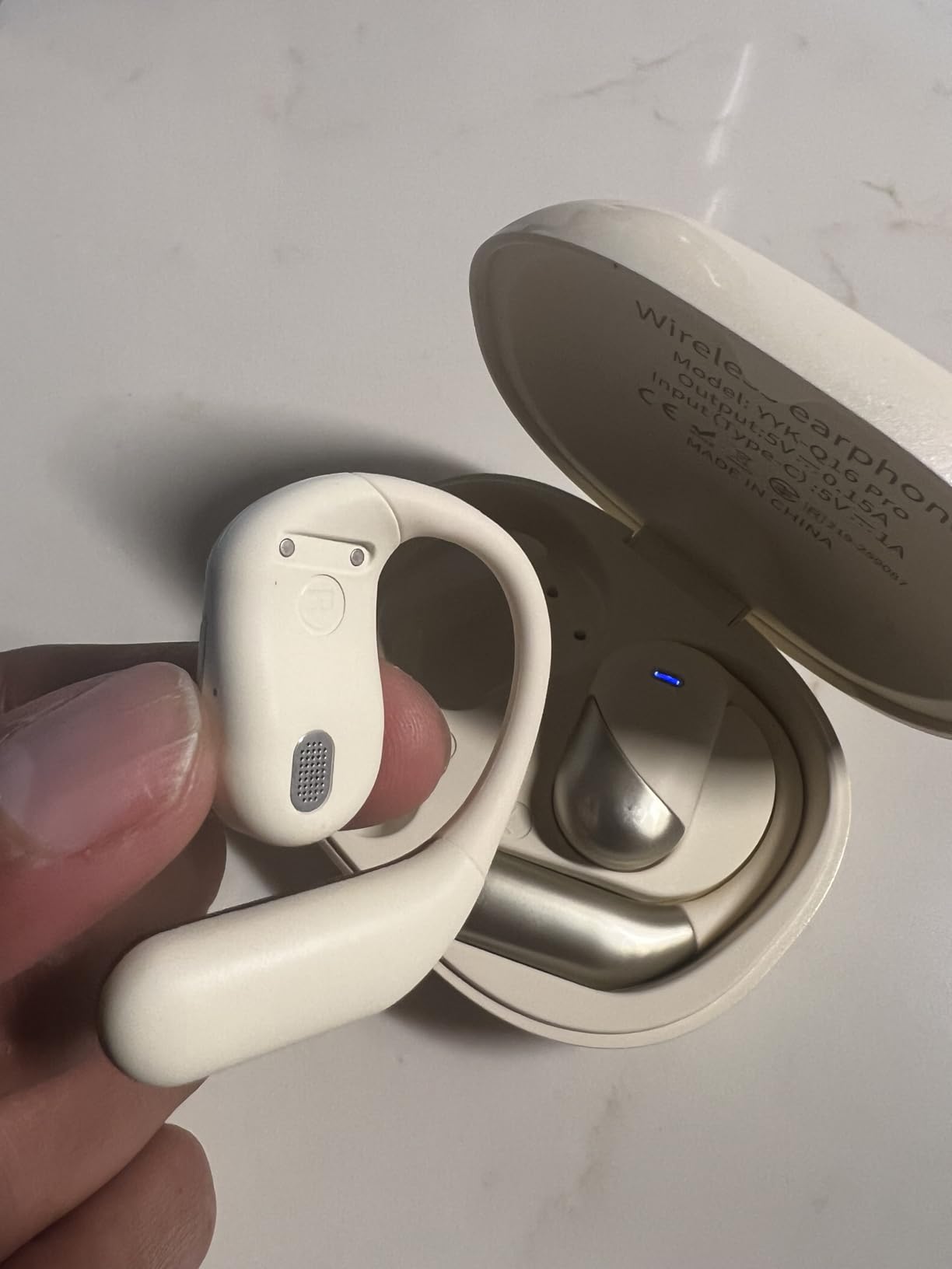 Real-Time AI Translation Earbuds 188 Languages Translator Earphones, Audifonos Traductores Inglés Español, Bluetooth 6.1, OWS Open Ear & LCD Touch, Translating Device for Travel Meetings Learning customer photo 2