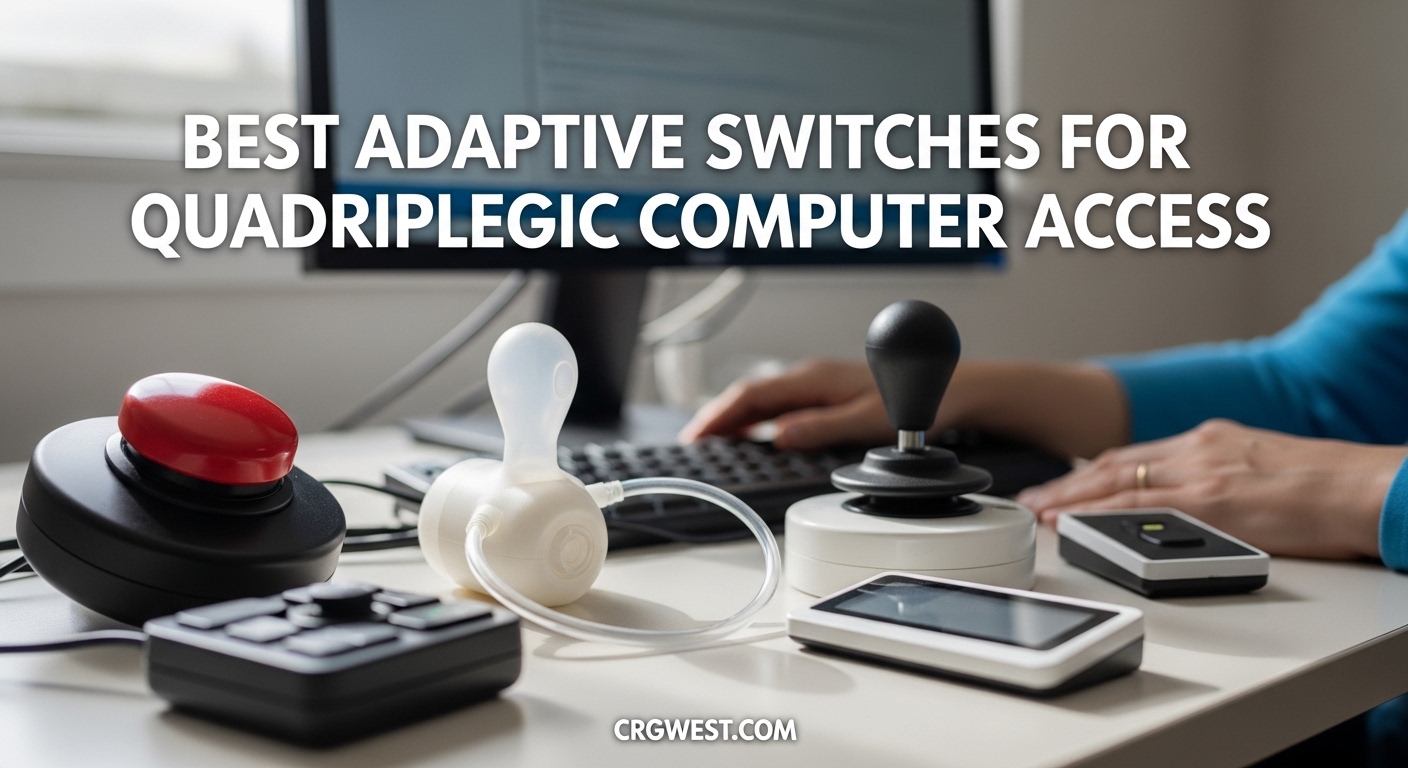 Best Adaptive Switches for Quadriplegic Computer Access