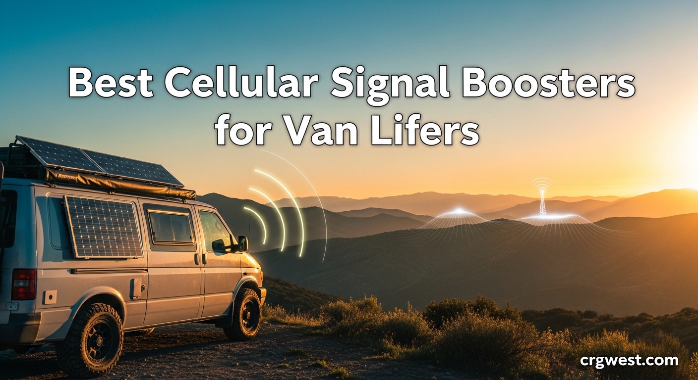 Best Cellular Signal Boosters for Van Lifers