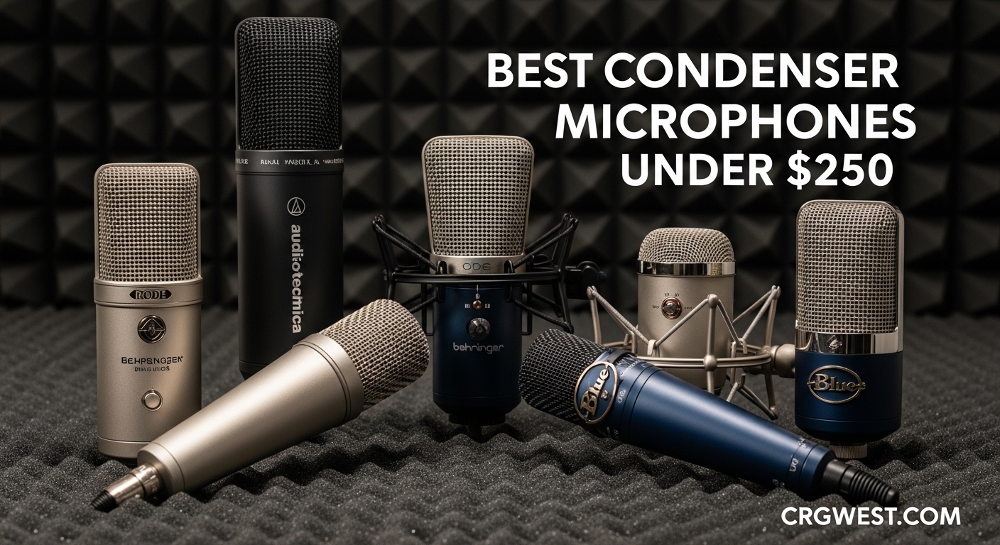 Best Condenser Microphones Under $250