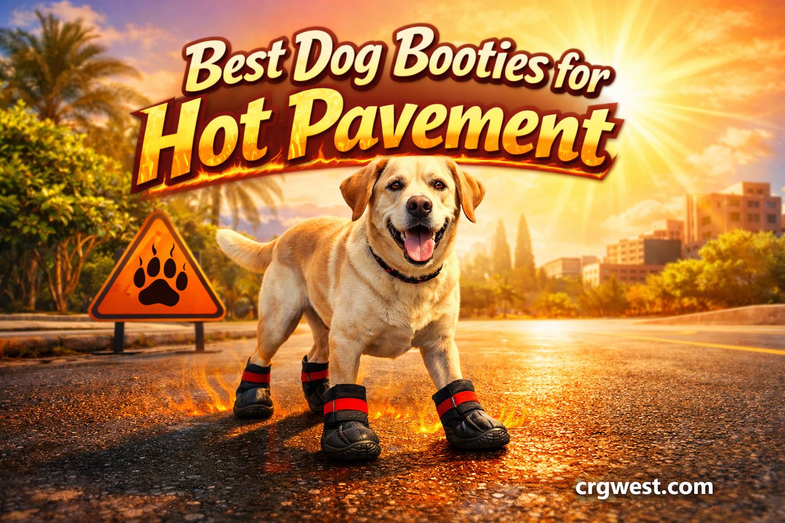 Best Dog Booties for Hot Pavement
