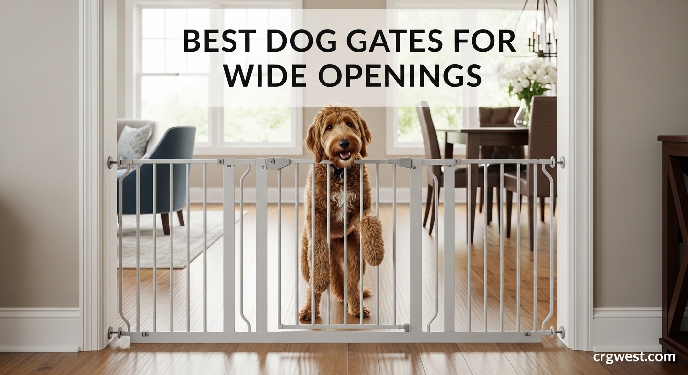 Best Dog Gates for Wide Openings