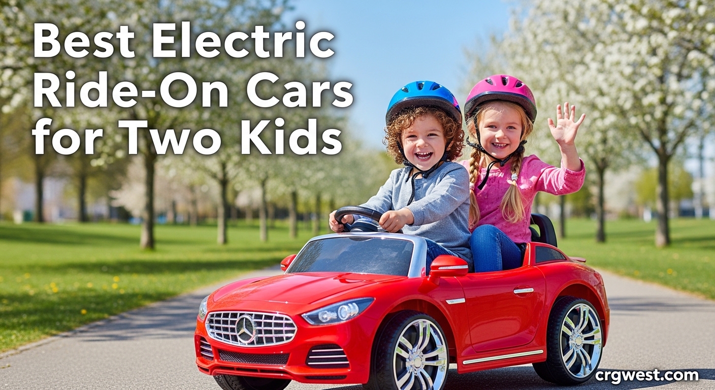Best Electric Ride-On Cars for Two Kids