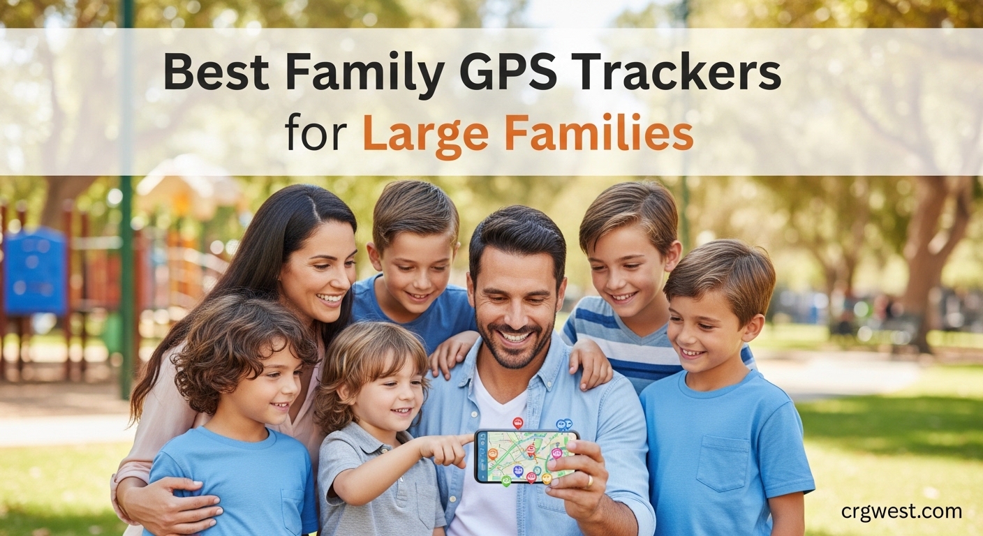 Best Family GPS Trackers for Large Families