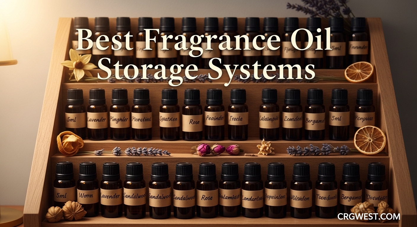 Best Fragrance Oil Storage Systems