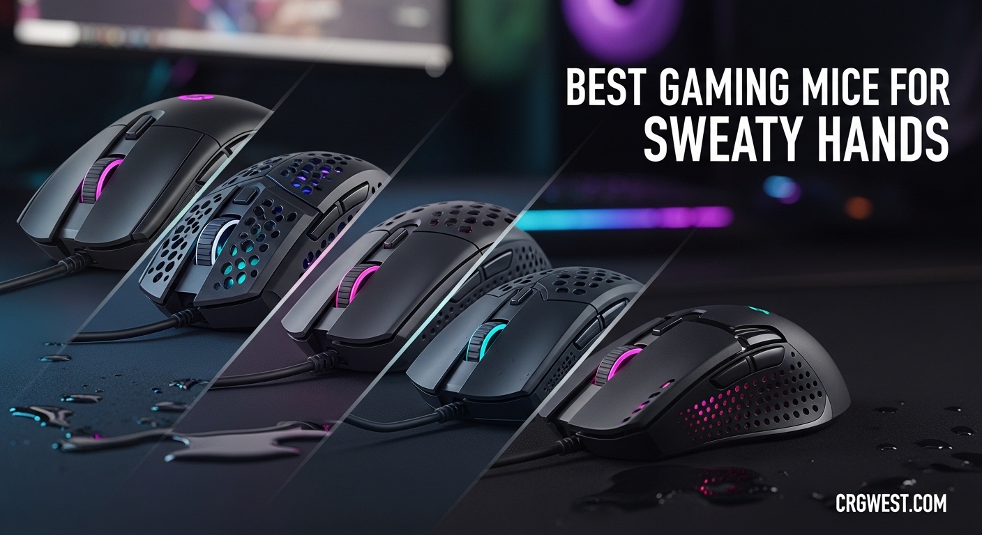 Best Gaming Mice for Sweaty Hands