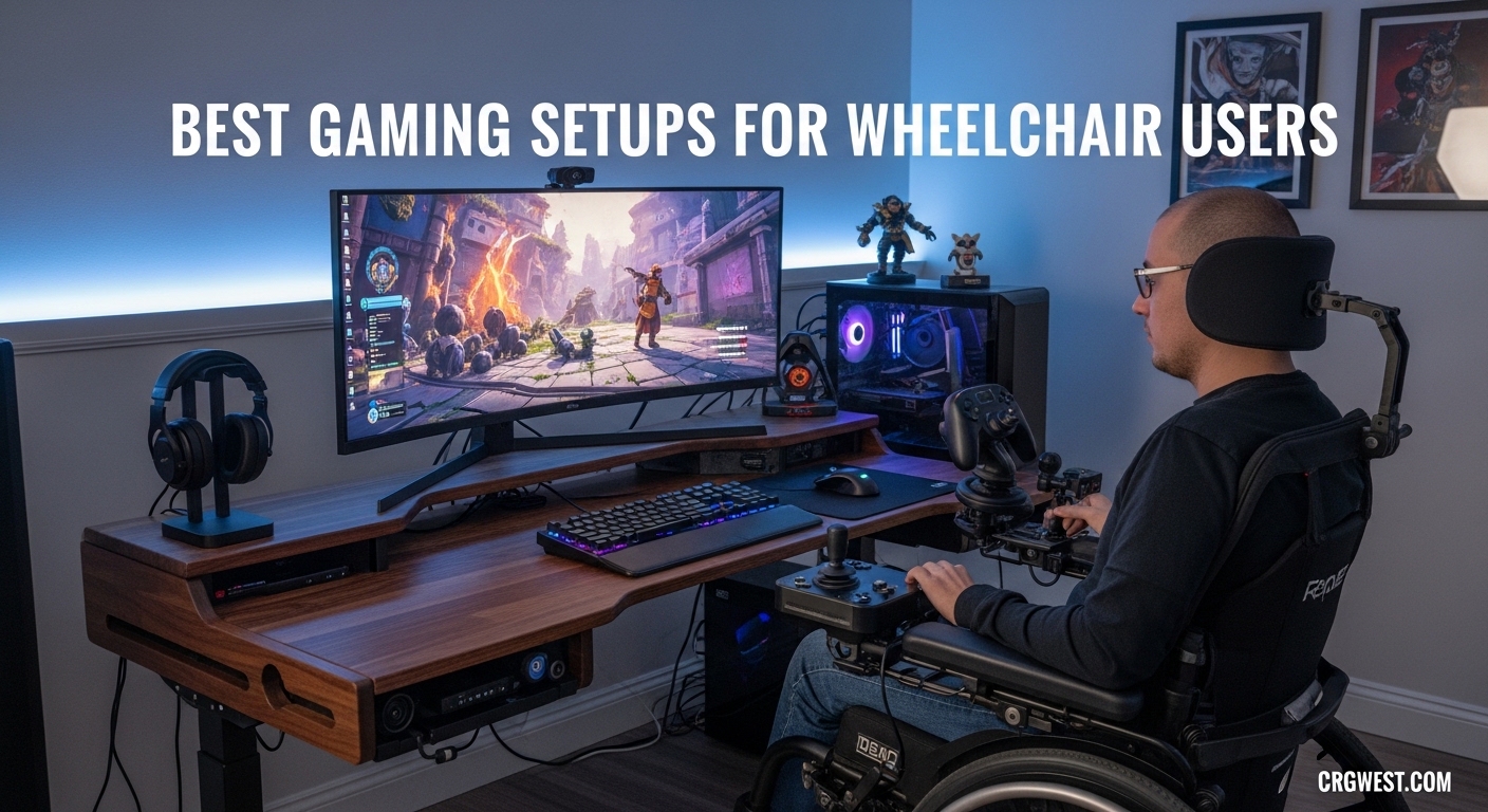 Best Gaming Setups for Wheelchair Users