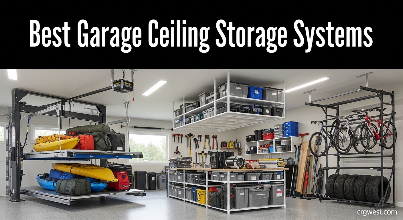 Best Garage Ceiling Storage Systems