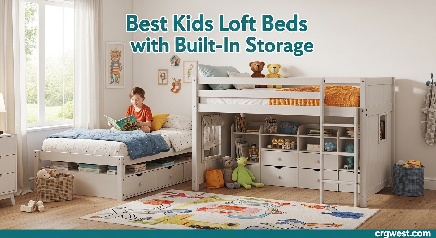 Best Kids Loft Beds with Built-In Storage