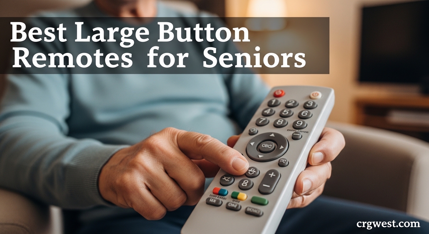 Best Large Button Remotes for Seniors