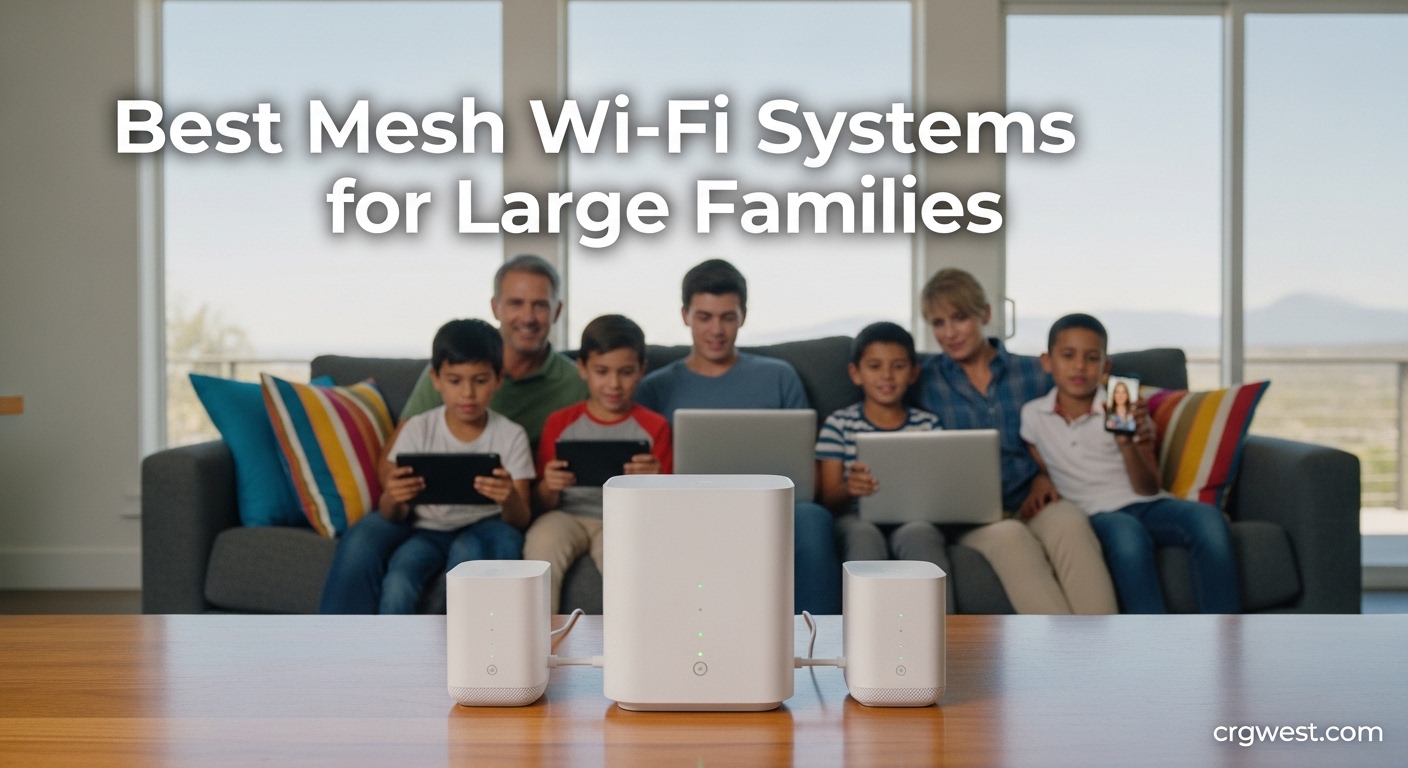 Best Mesh Wi-Fi Systems for Large Families