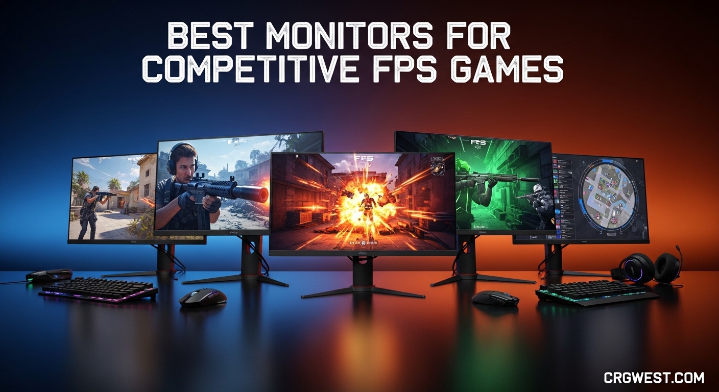 Best Monitors for Competitive FPS Games