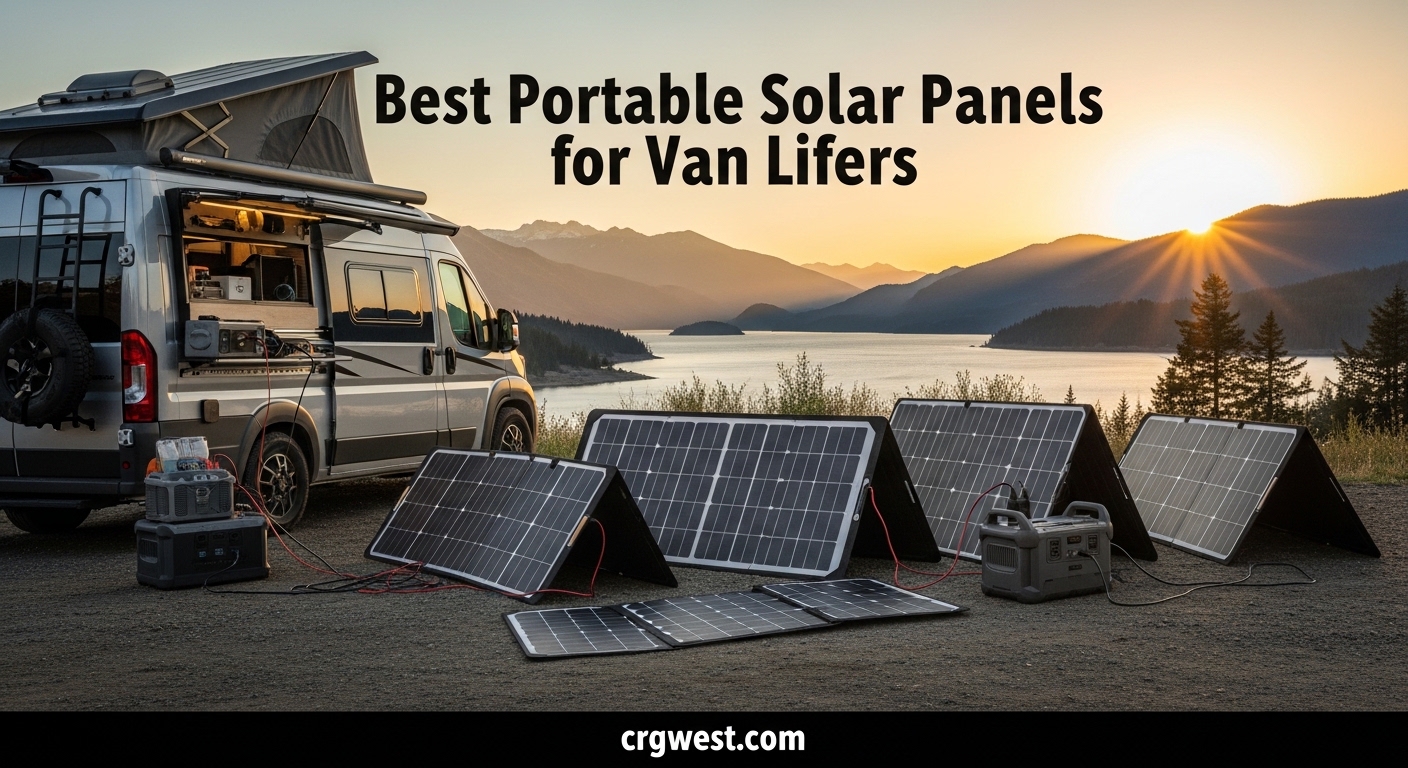 Best Portable Solar Panels for Van Lifers