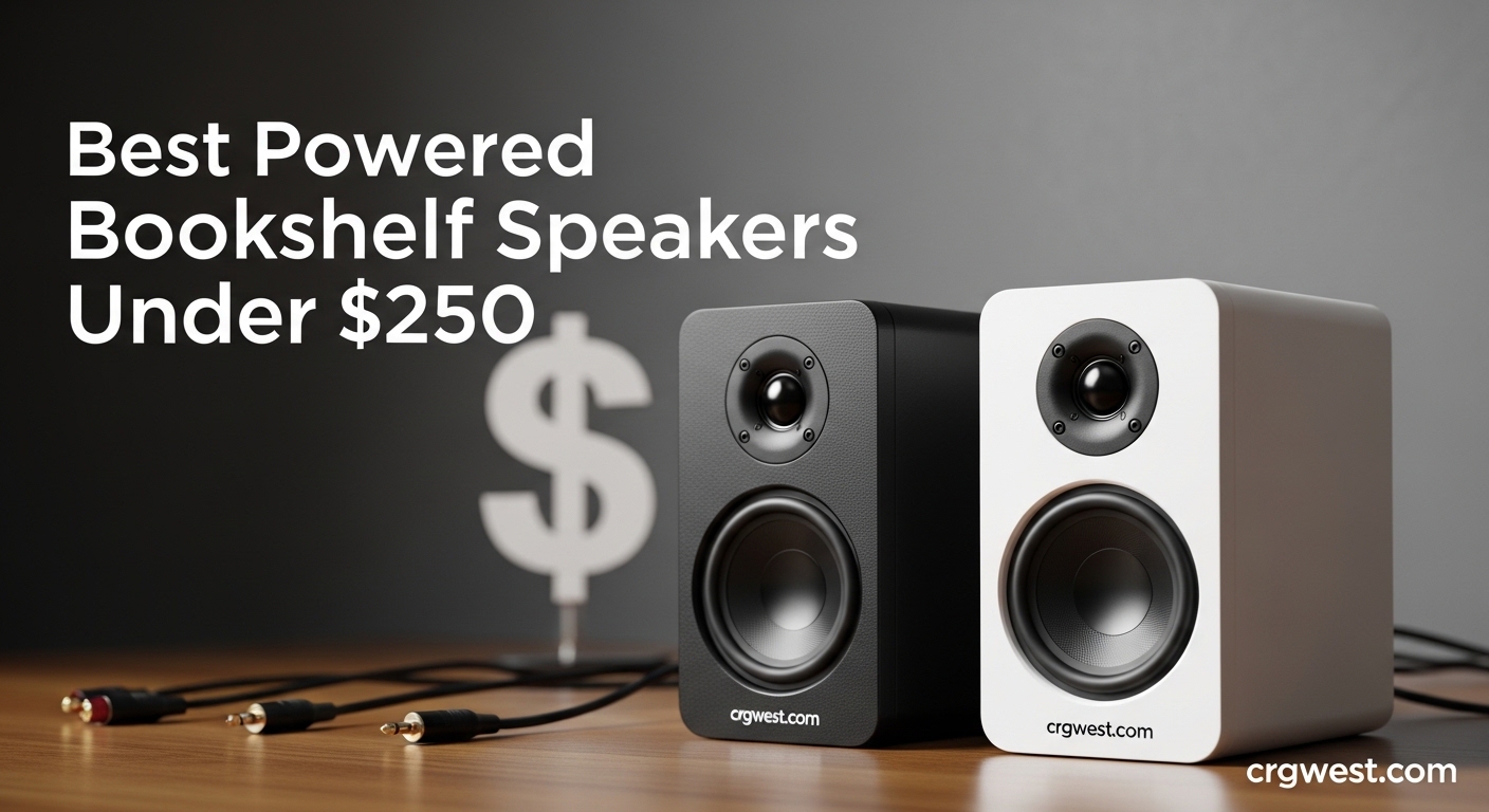 Best Powered Bookshelf Speakers Under $250