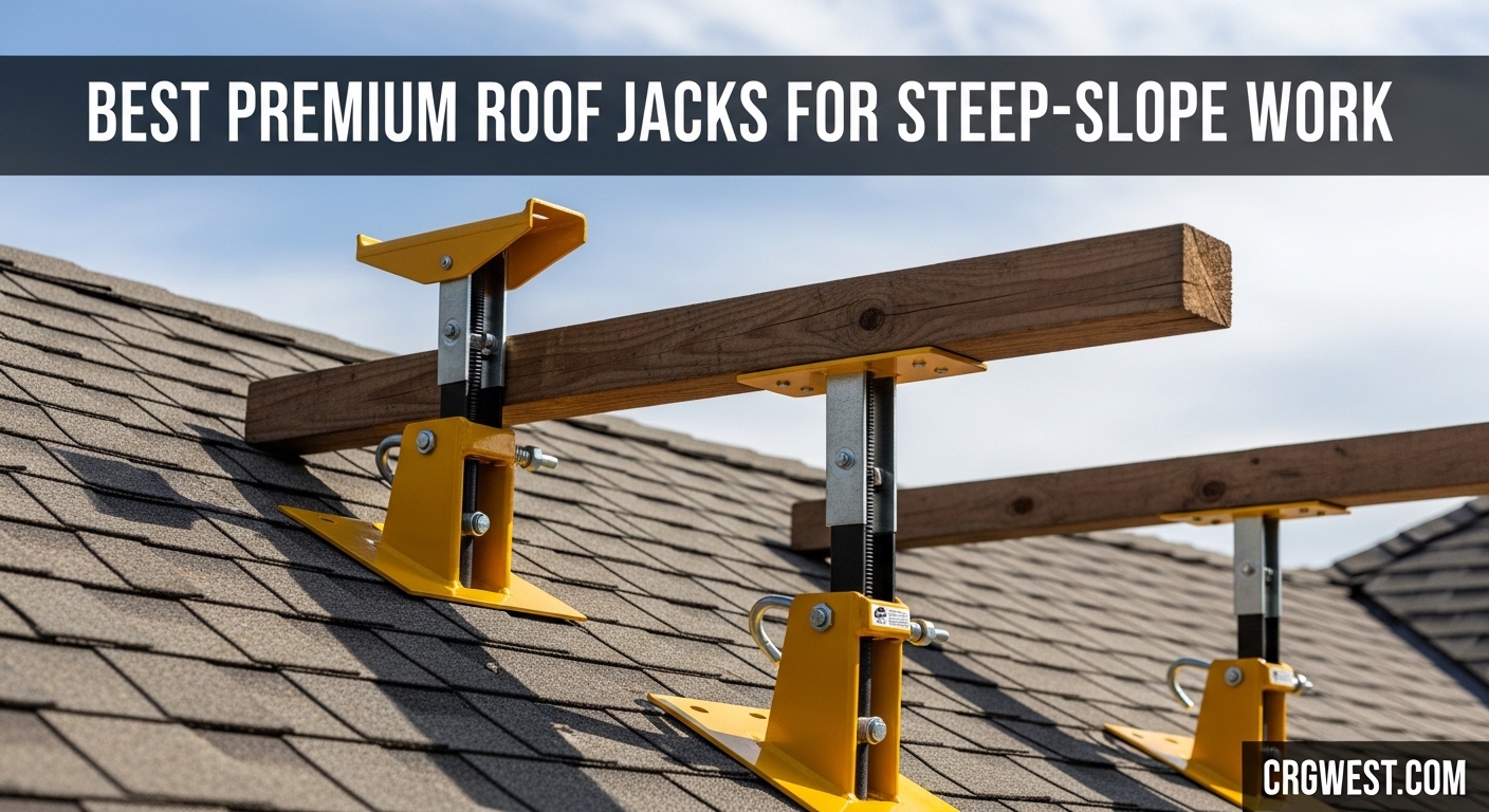 Best Premium Roof Jacks for Steep-Slope Work