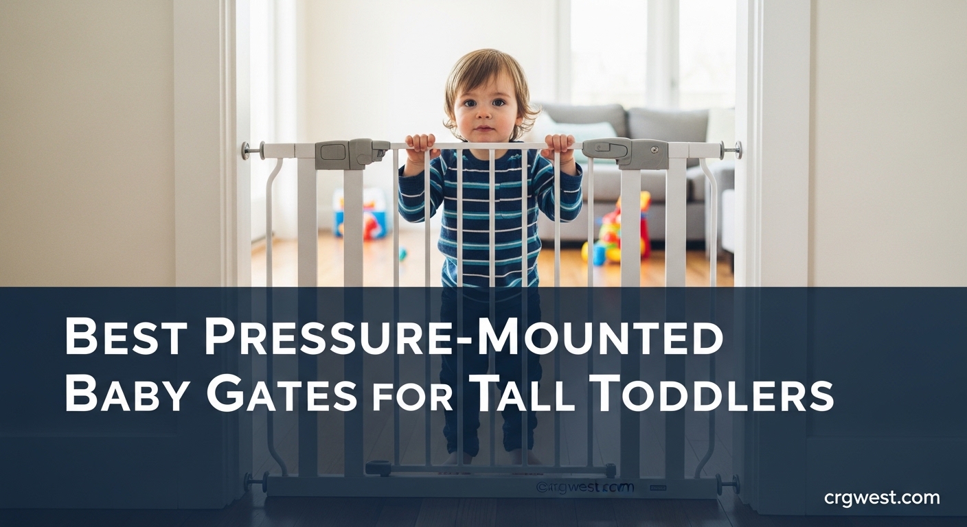 Best Pressure-Mounted Baby Gates for Tall Toddlers