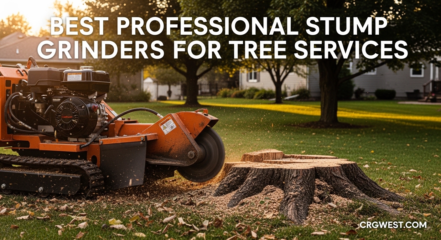 Best Professional Stump Grinders for Tree Services