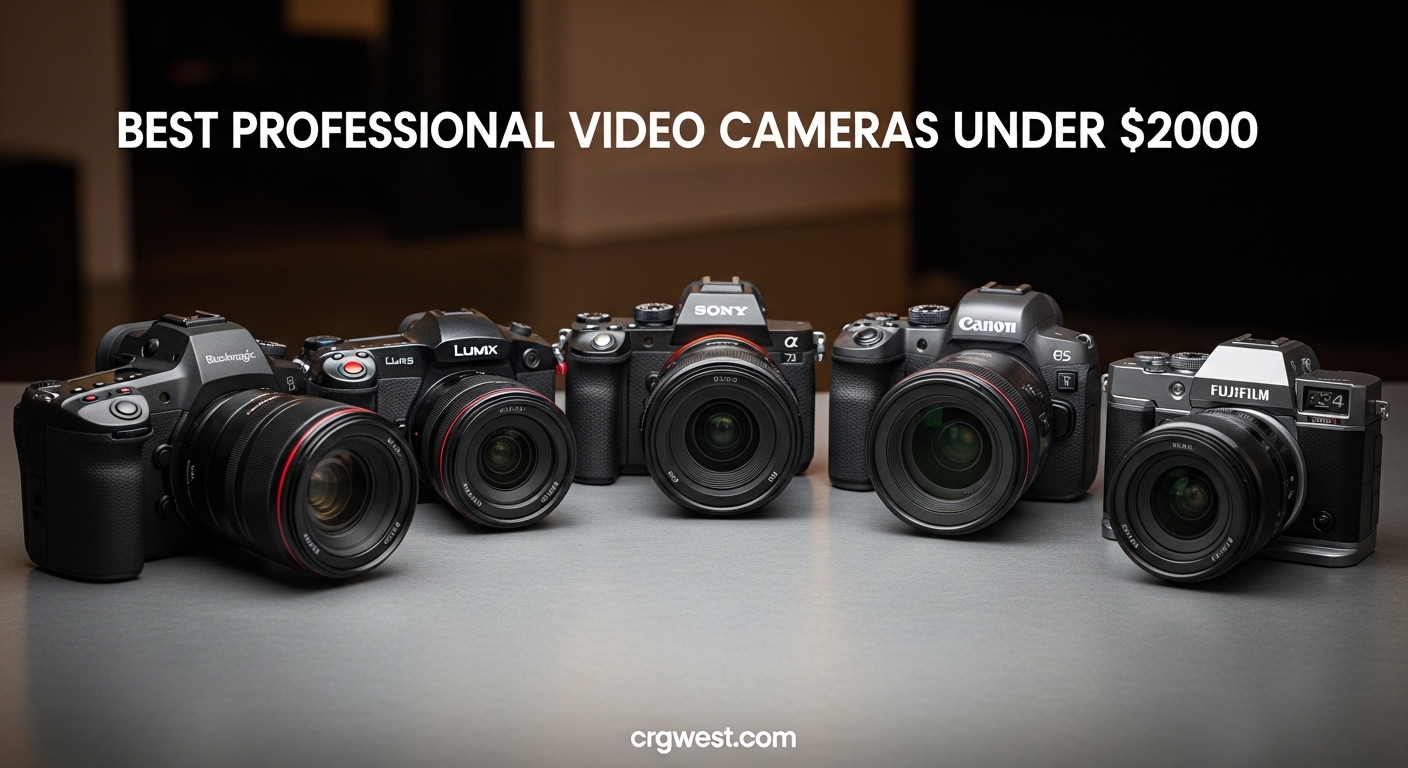 Best Professional Video Cameras Under $2000
