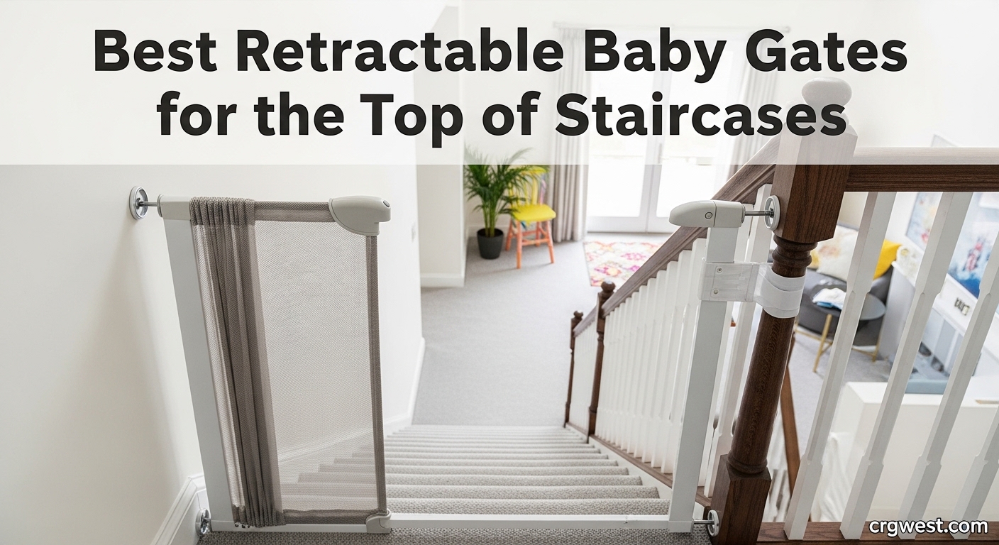 Best Retractable Baby Gates for Top of Staircases
