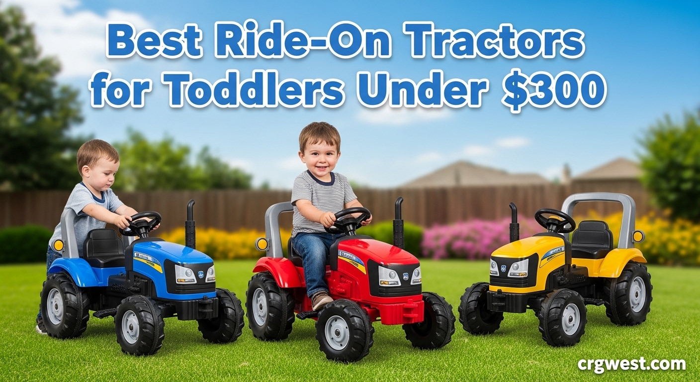 Best Ride-On Tractors for Toddlers Under $300
