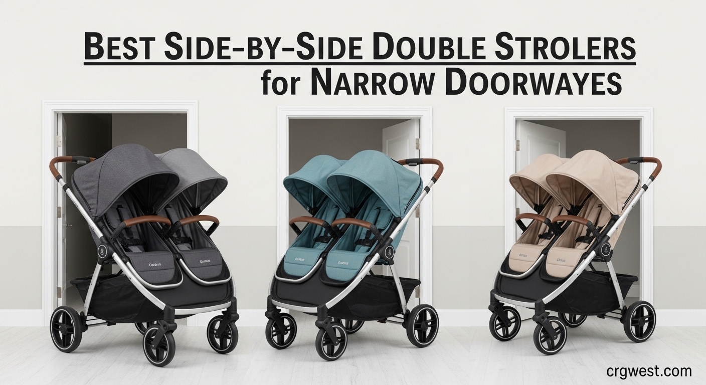 Best Side-by-Side Double Strollers for Narrow Doorways
