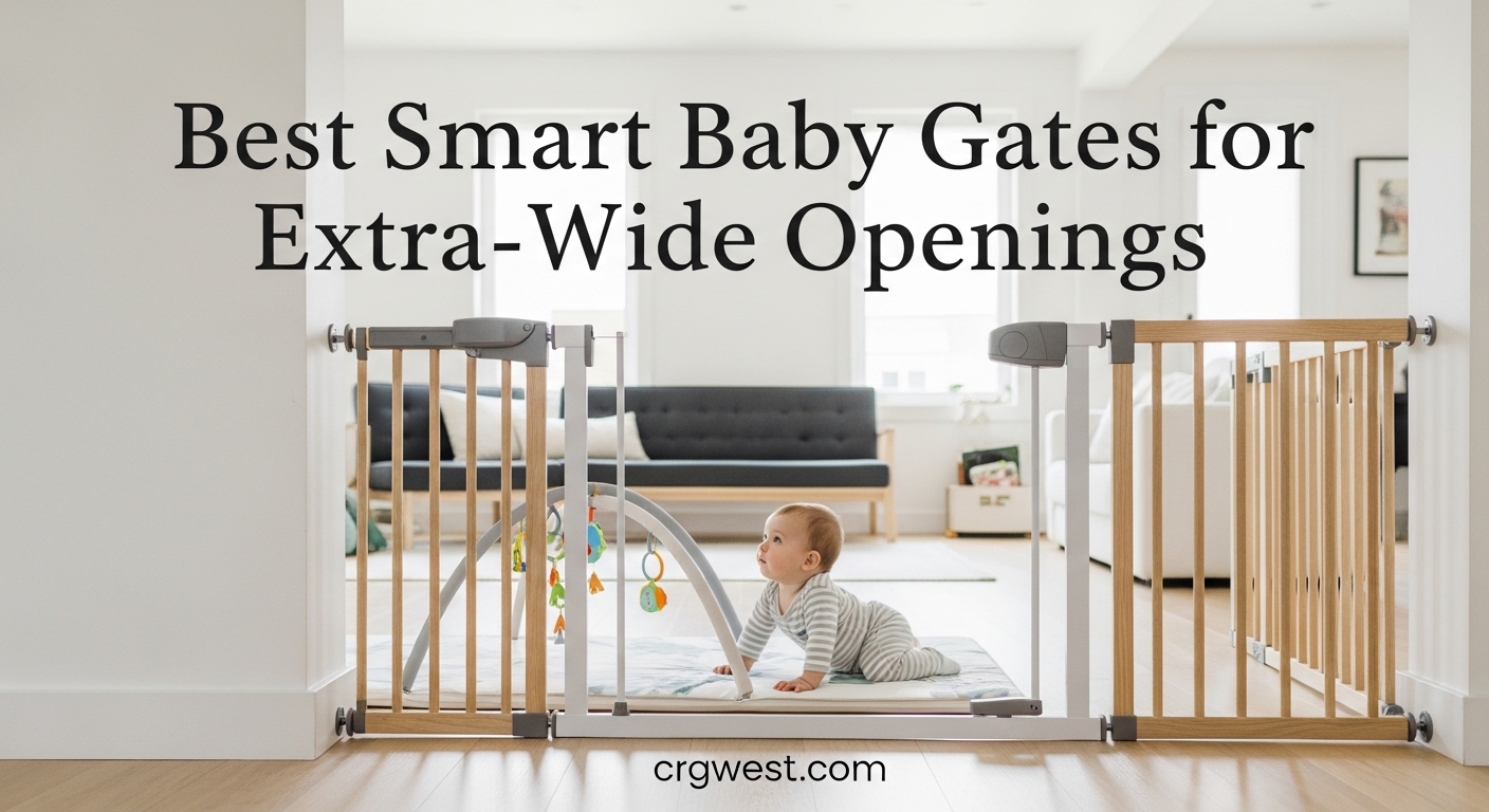 Best Smart Baby Gates for Extra-Wide Openings