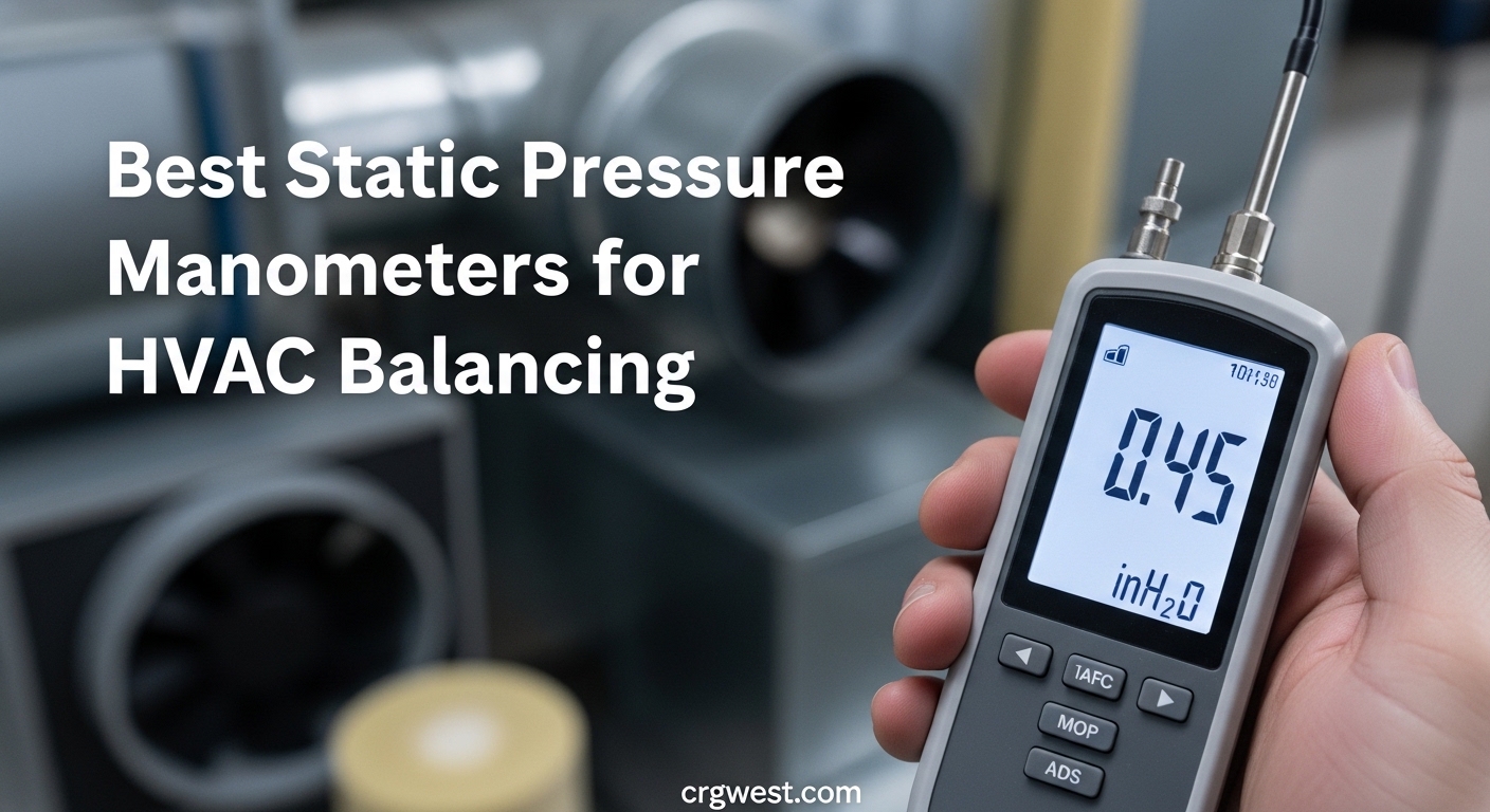 Best Static Pressure Manometers for HVAC Balancing