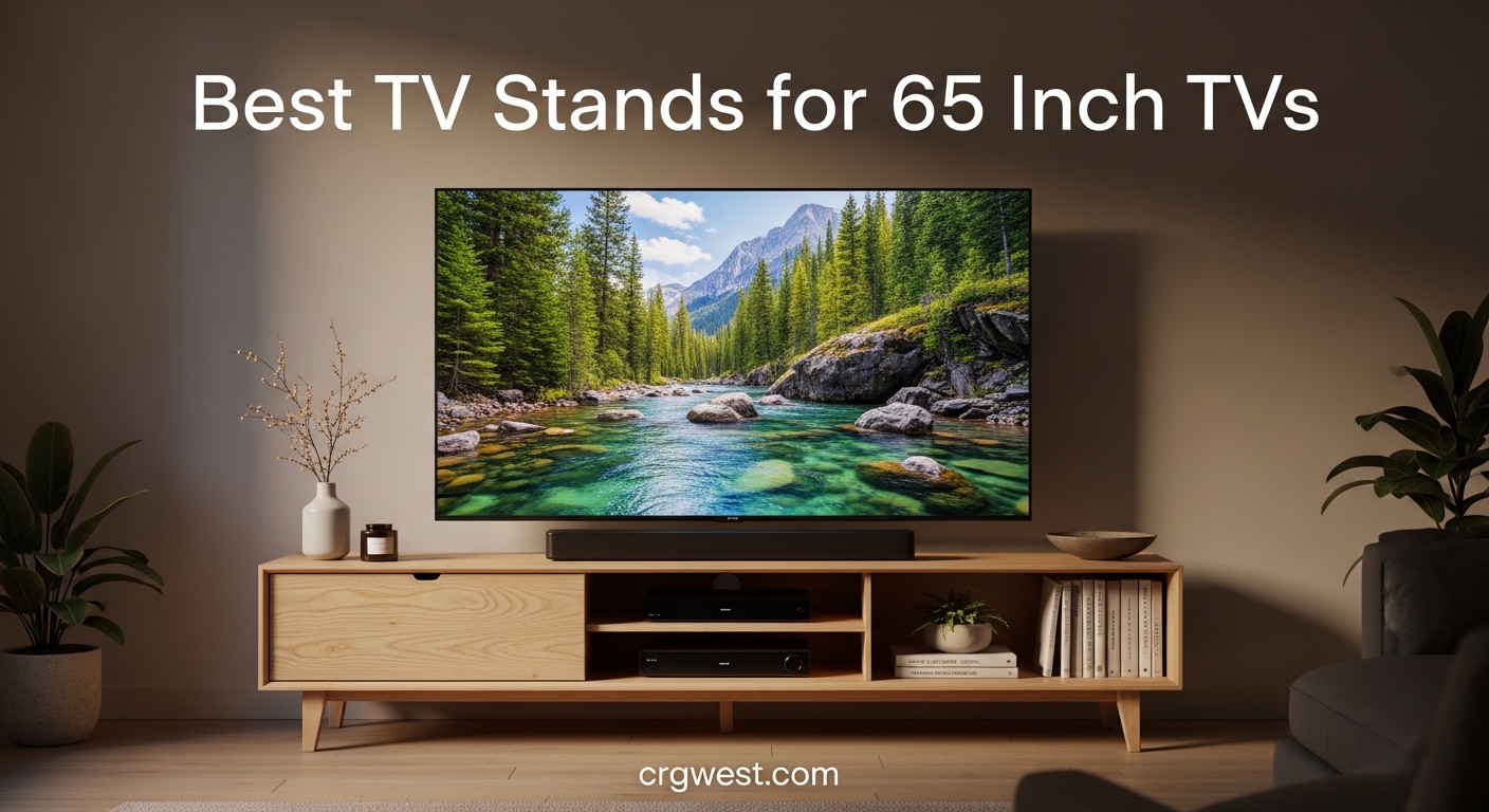Best TV Stands for 65 Inch TVs