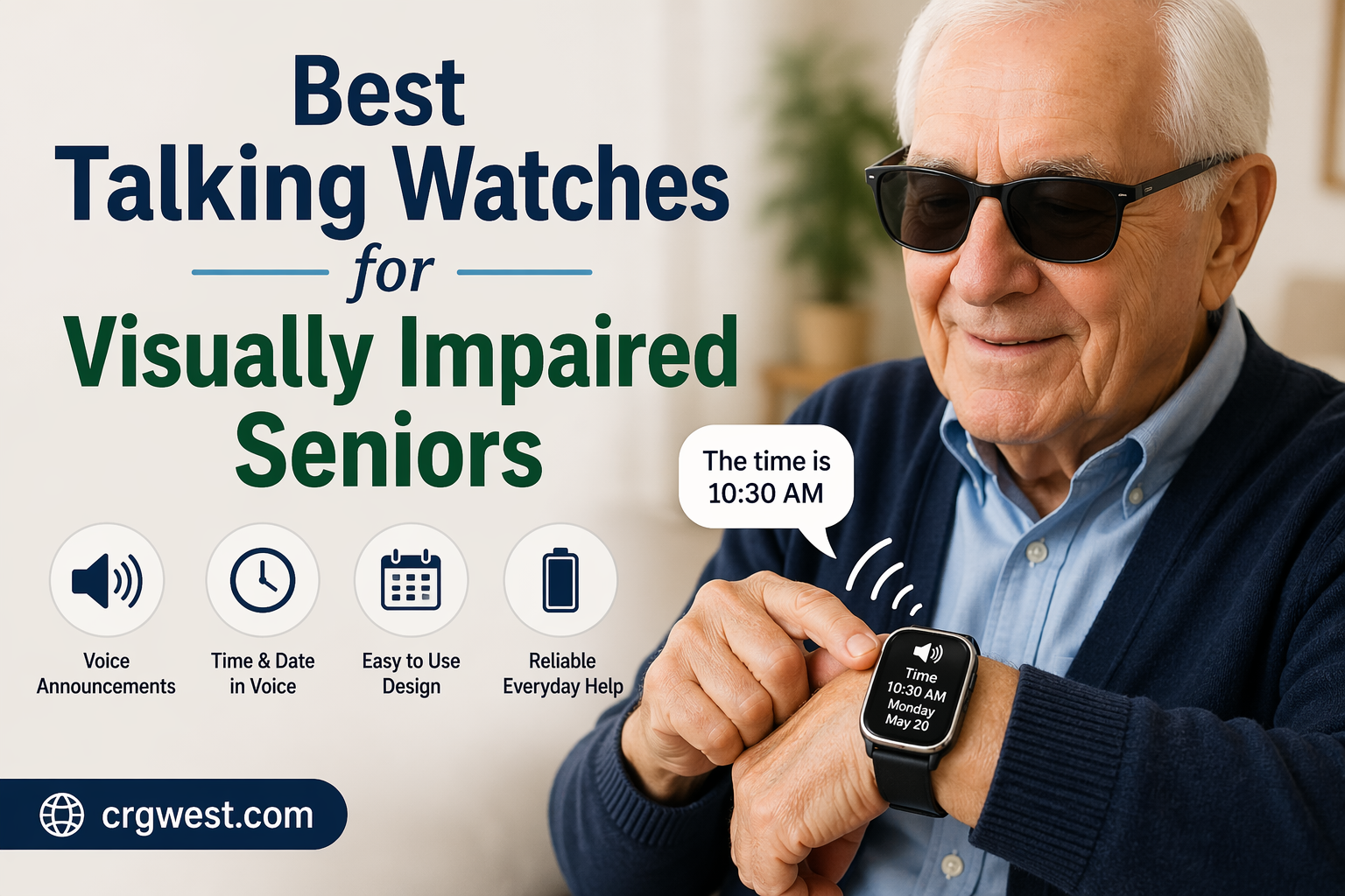 Best Talking Watches for Visually Impaired Seniors