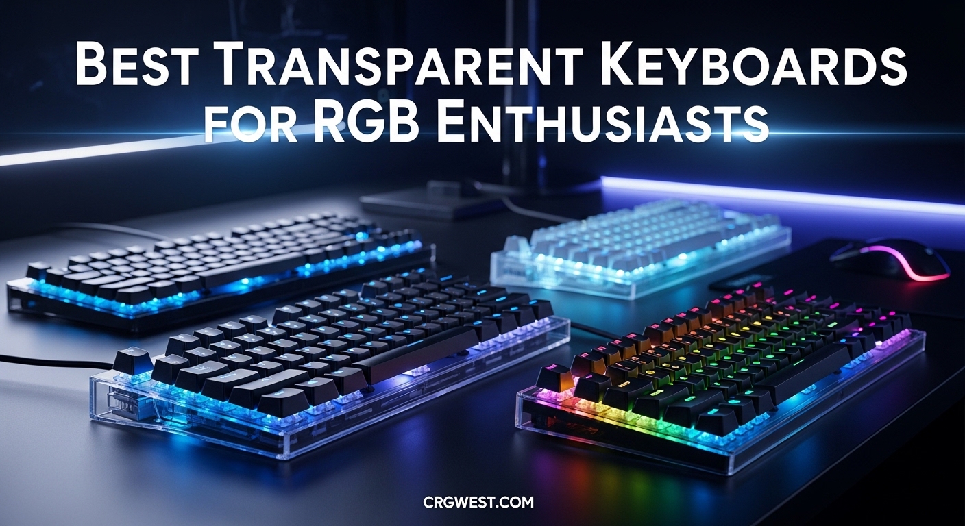 Best Transparent Keyboards for RGB Enthusiasts