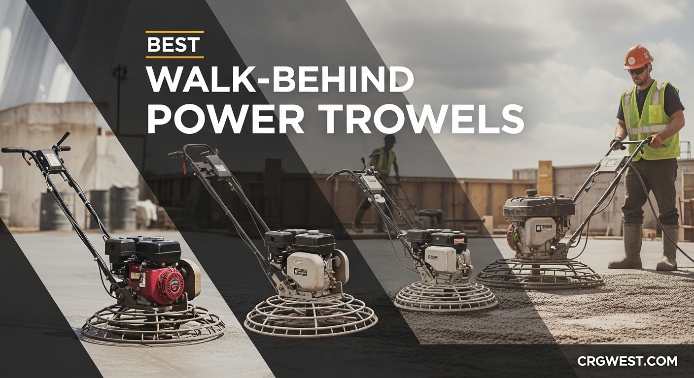Best Walk-Behind Power Trowels