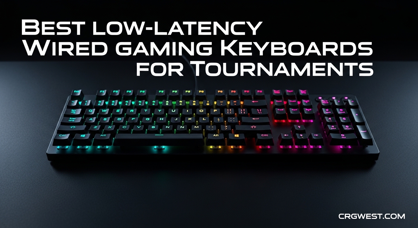 Best low-latency wired gaming keyboards for tournaments