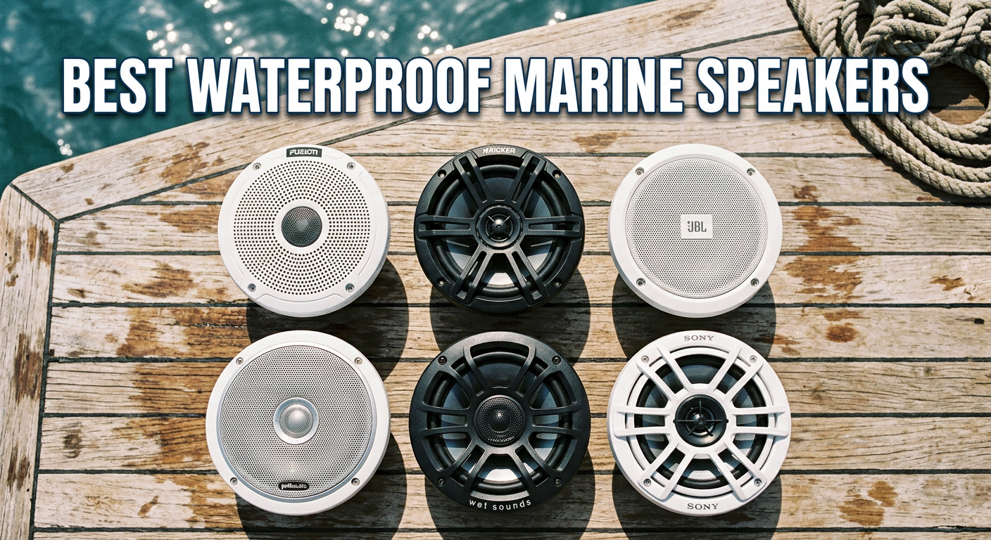 best waterproof marine speakers