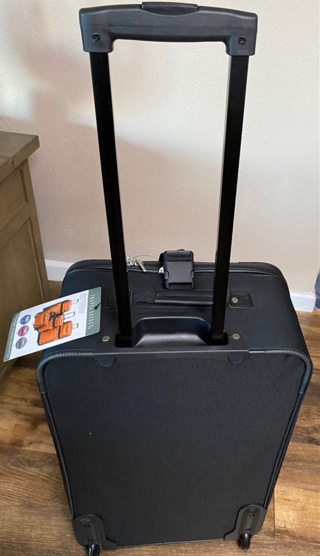 Travel Select Amsterdam Softside Expandable Luggage with Rolling Wheels, Gray, 4-Piece Set (15/21/25/29) customer photo 1