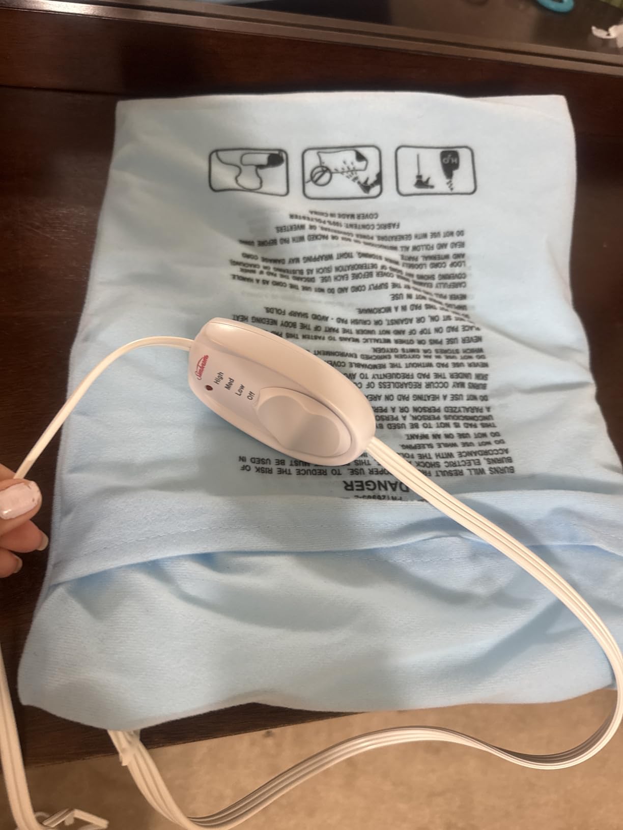 Sunbeam® Heating Pad Standard Size customer photo 1